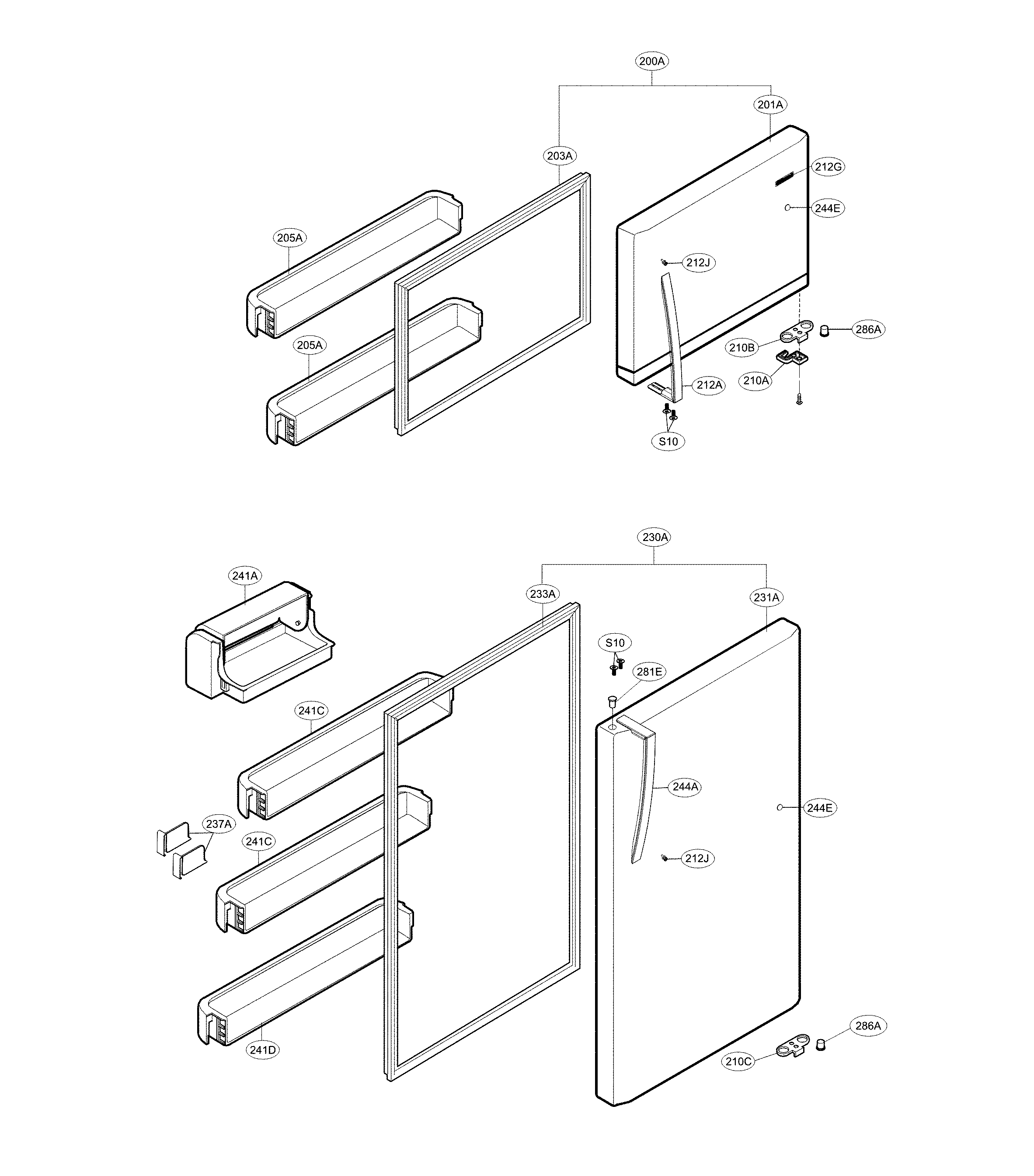 Door parts