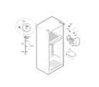 Kenmore 79578033218 ice maker parts diagram