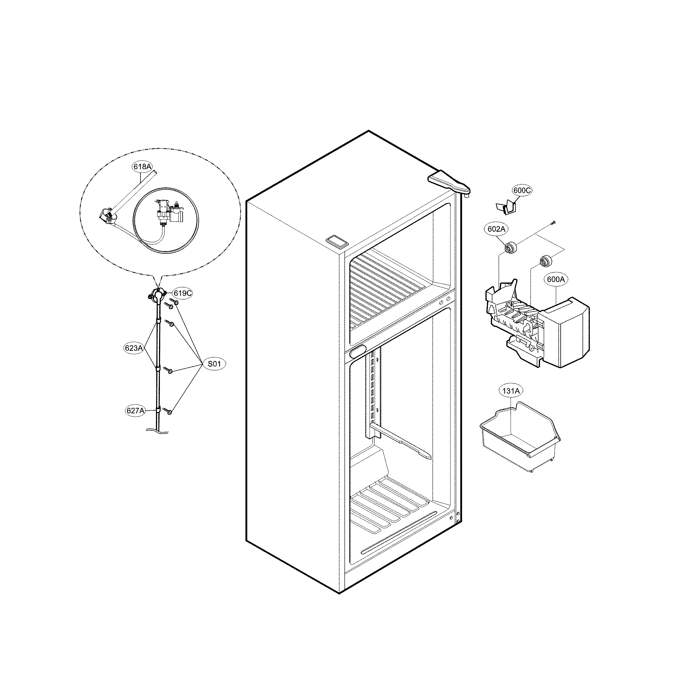 Ice maker parts