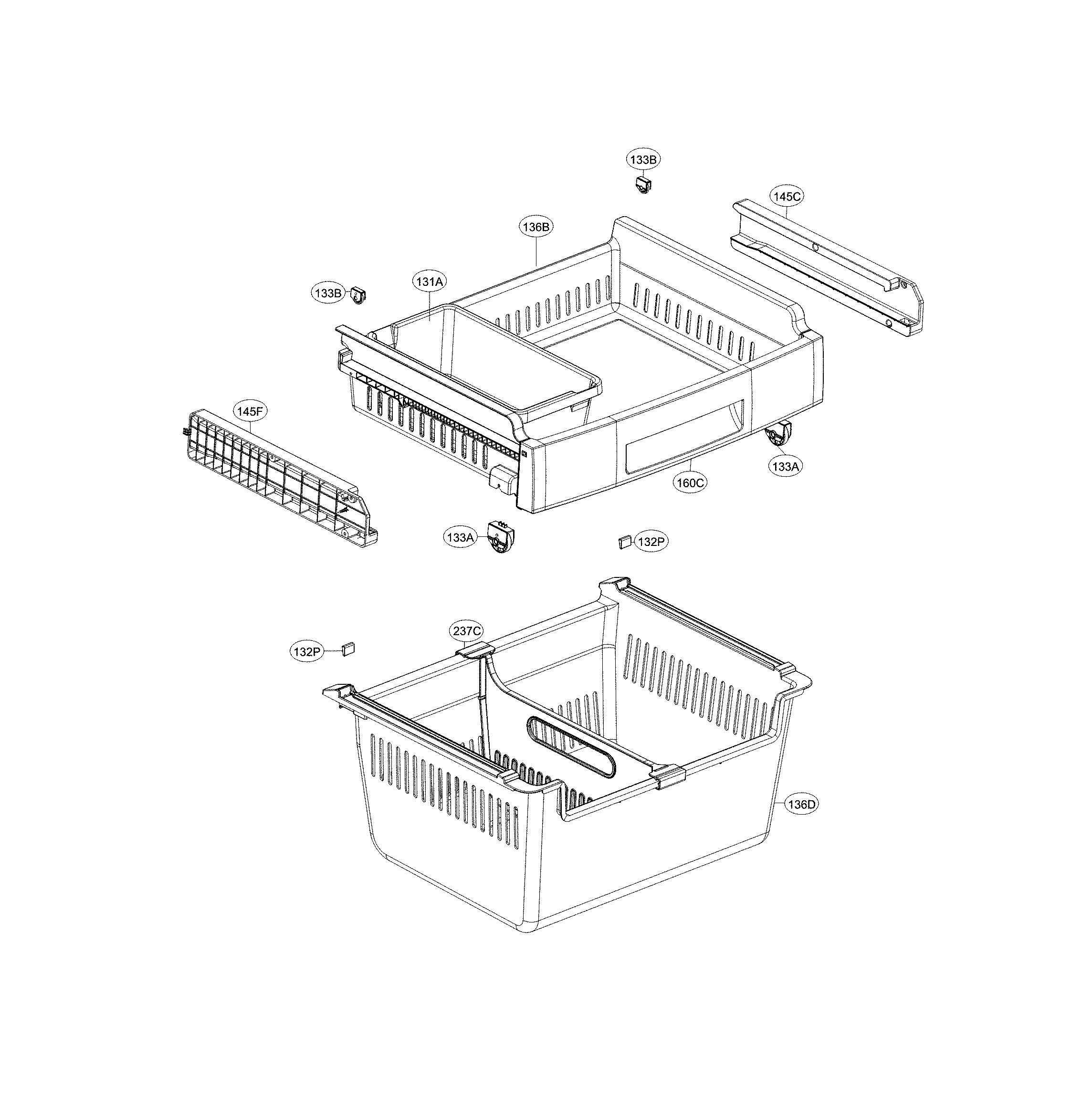 Freezer parts