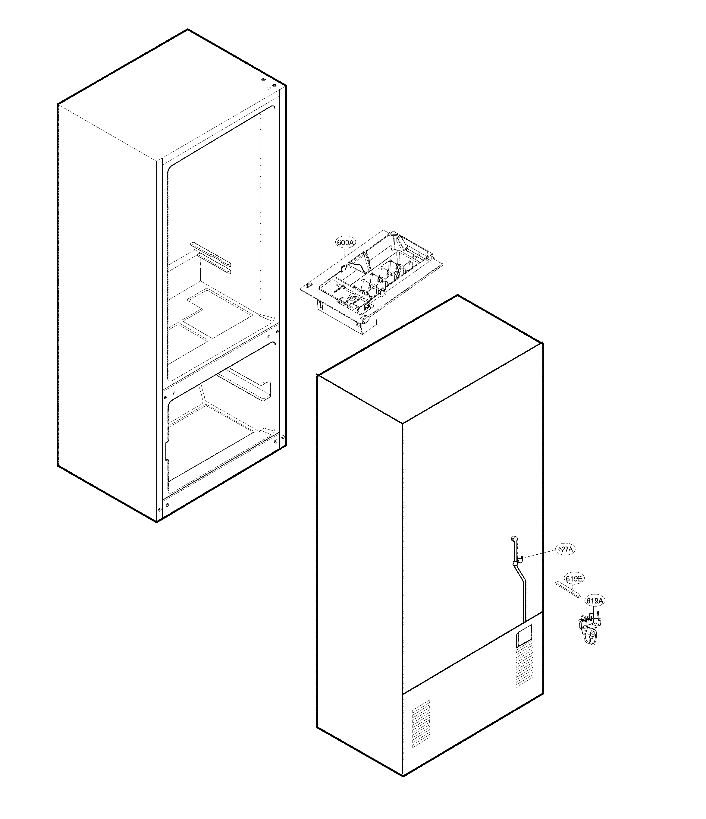 Ice maker parts