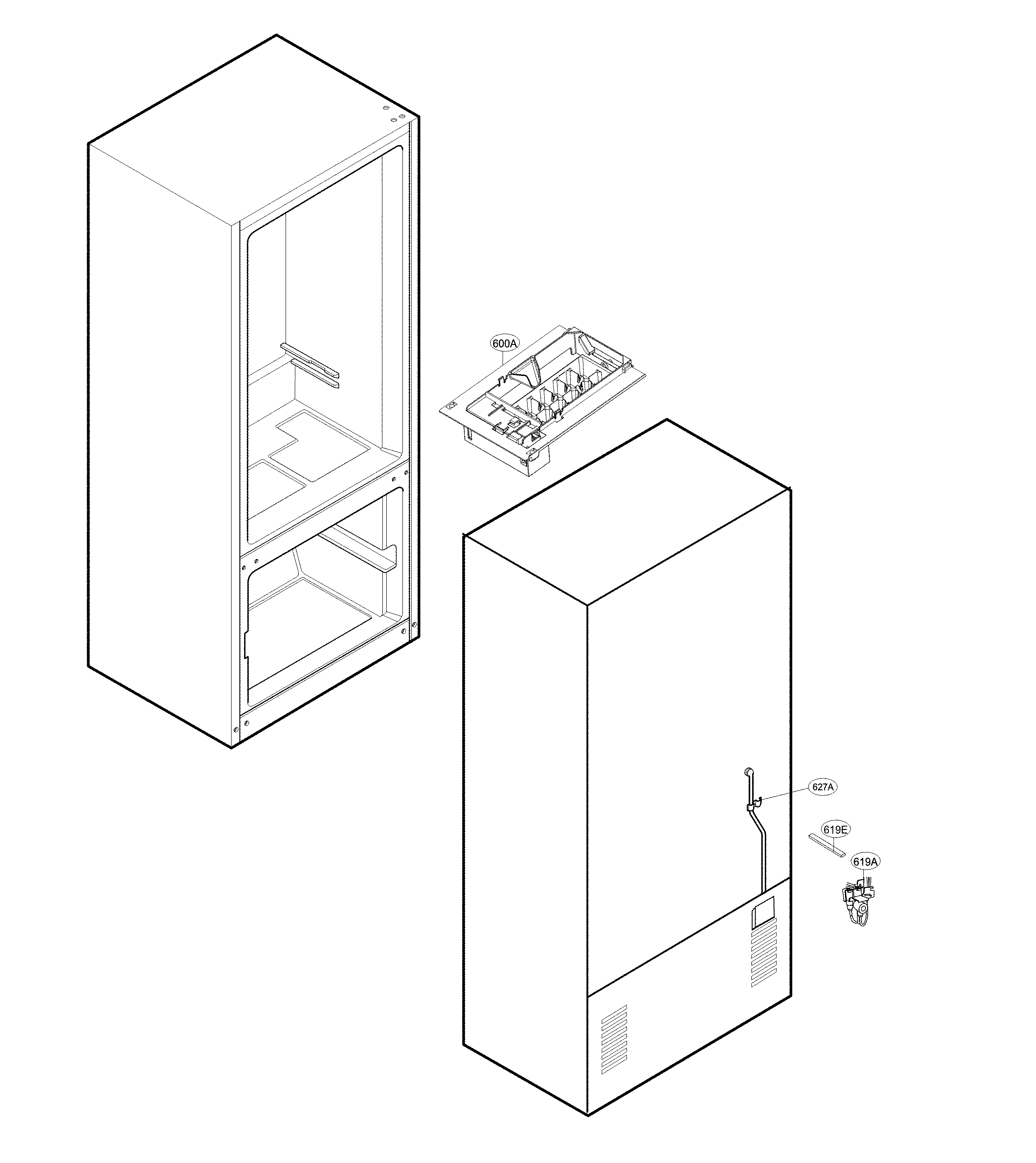 Ice maker parts
