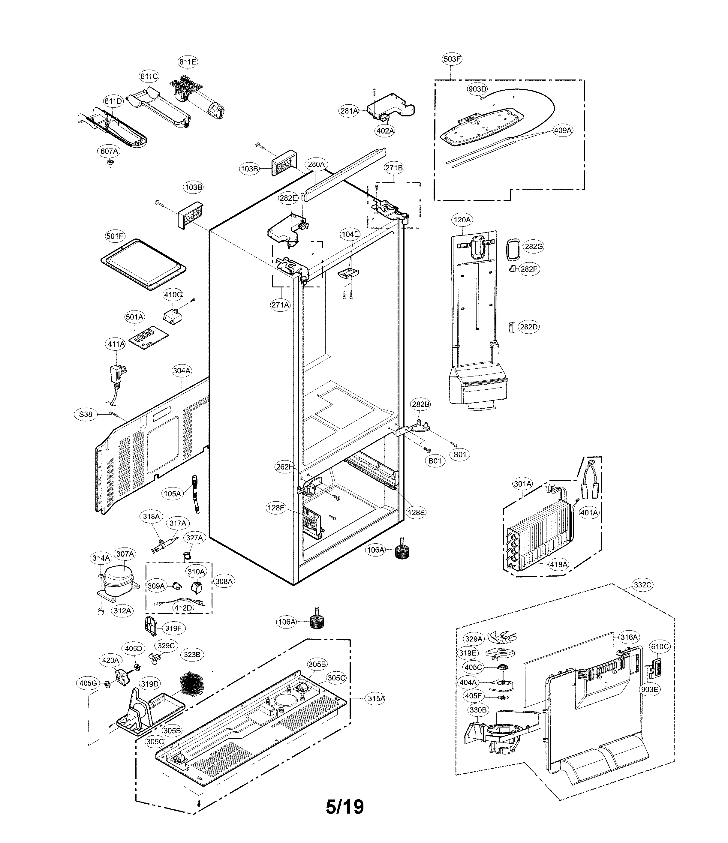 Case parts
