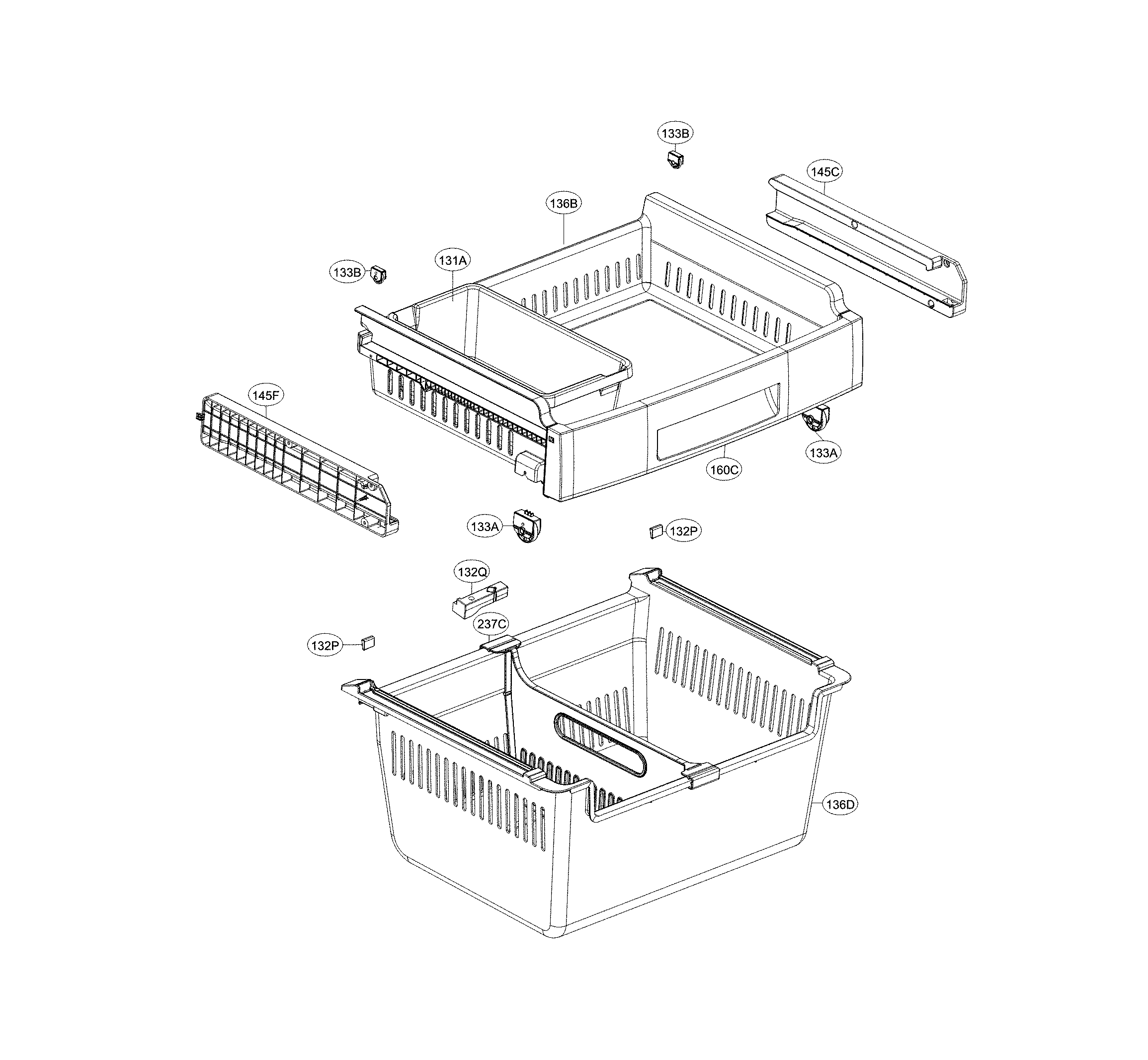 Freezer parts