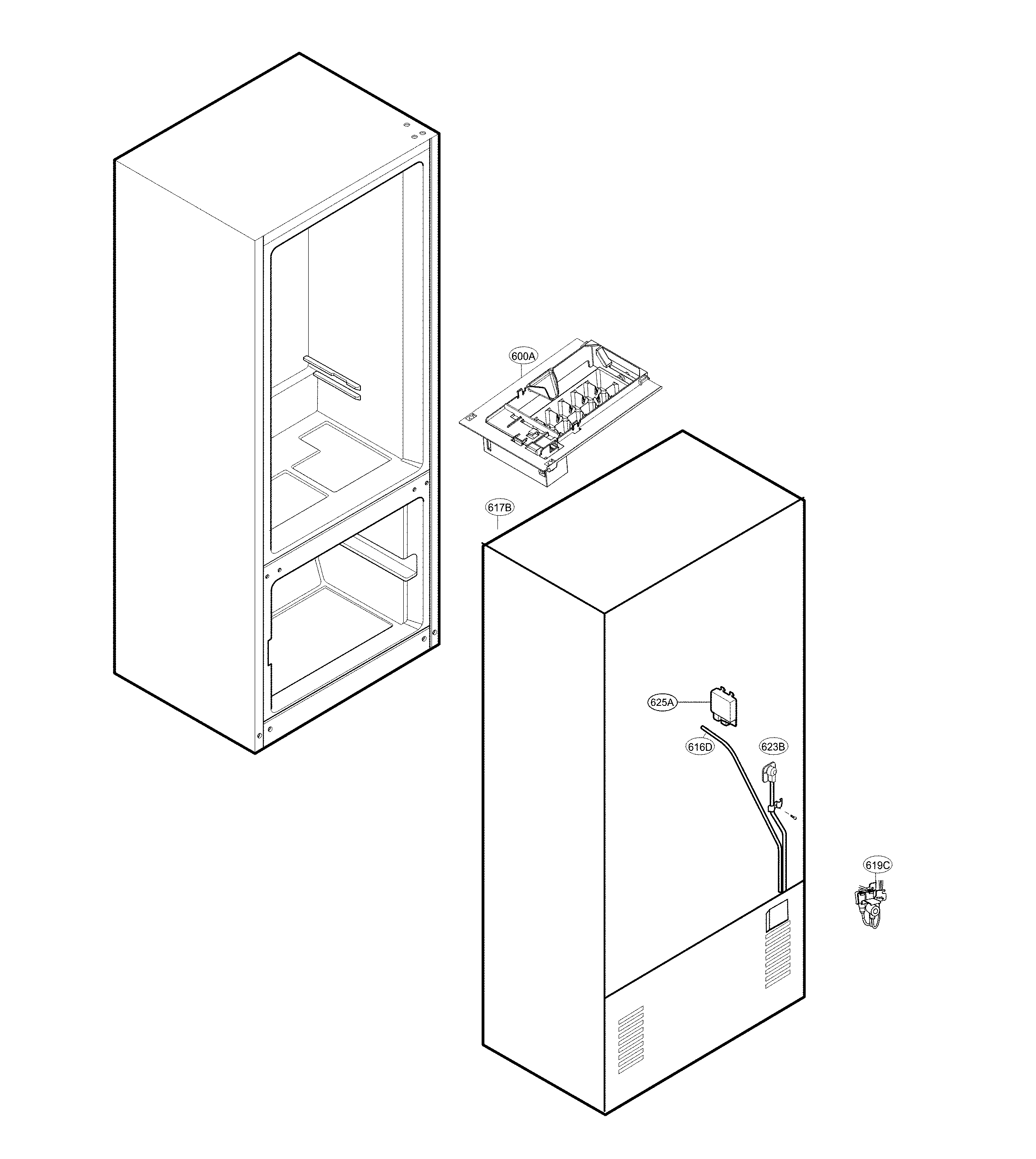 Ice maker parts