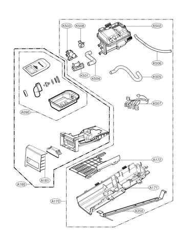 Panel drawer parts