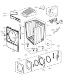 Cabinet and door parts