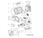 Kenmore Elite 79691722000 drum parts diagram