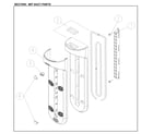 Kenmore 11161202713 multi-function duct parts diagram