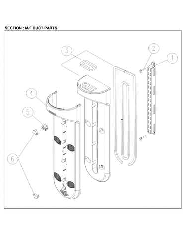 Multi-function duct parts