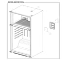 Kenmore 11161202713 cabinet assembly diagram