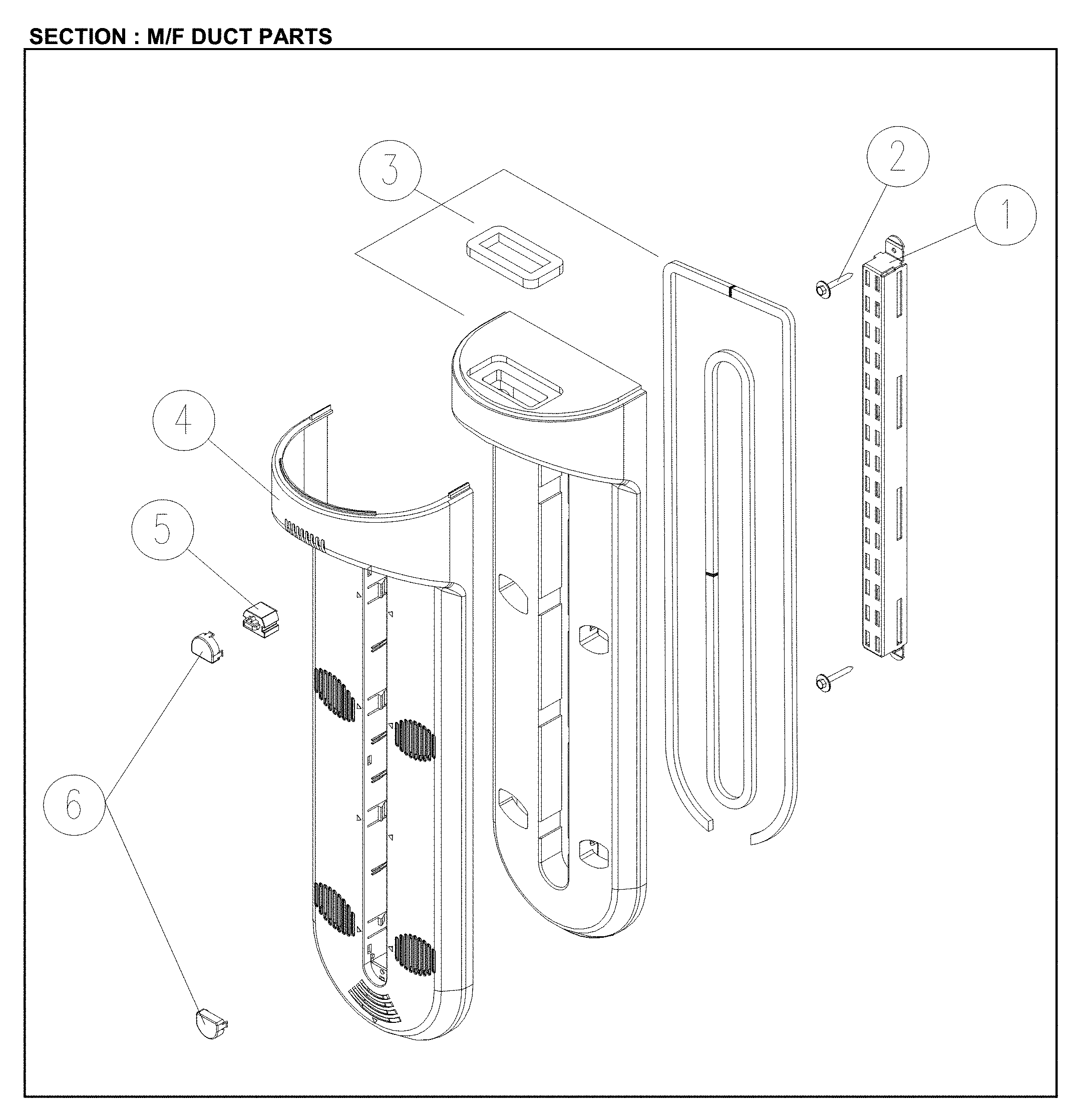 Multi-function duct parts