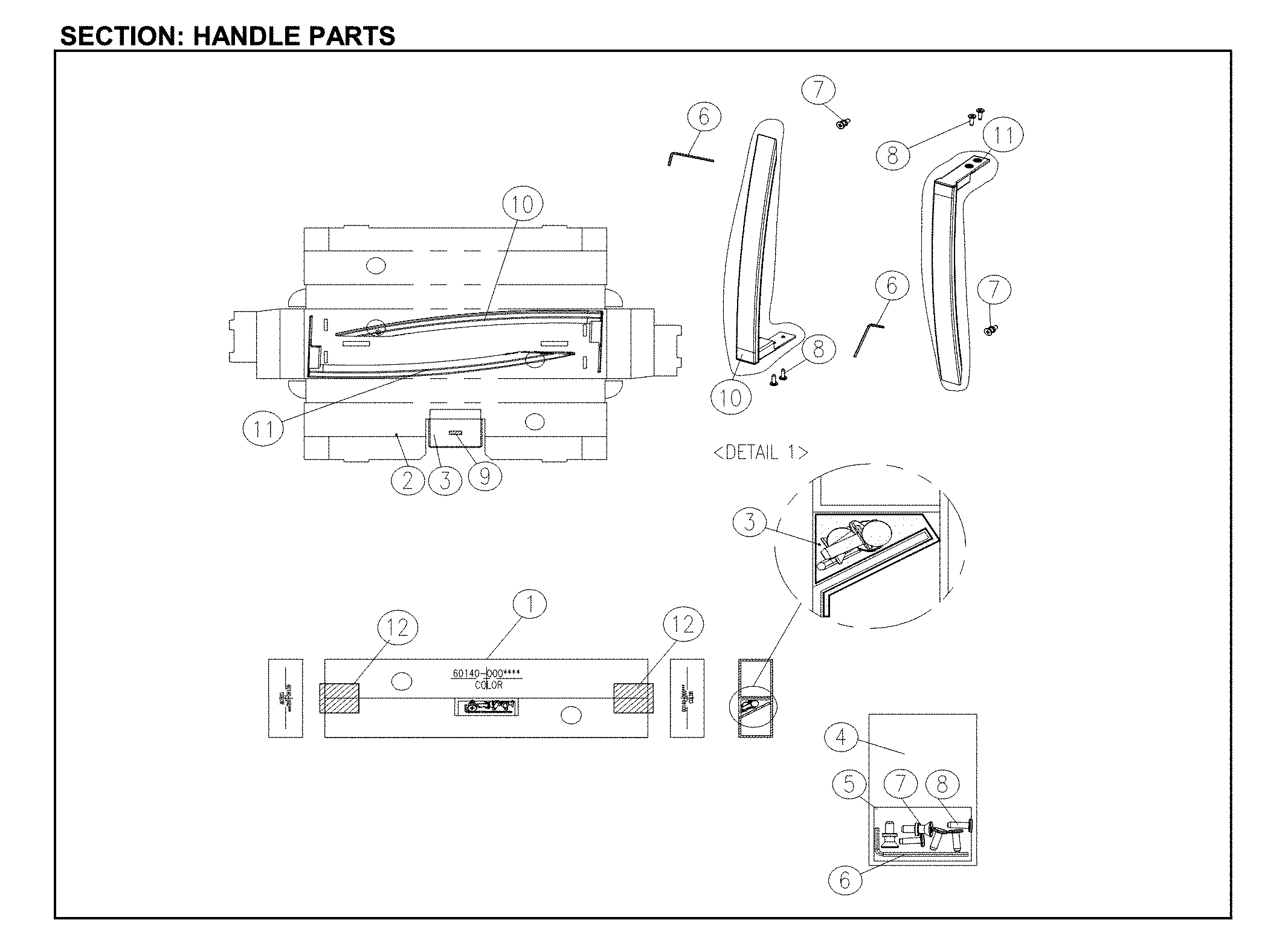 Handle parts