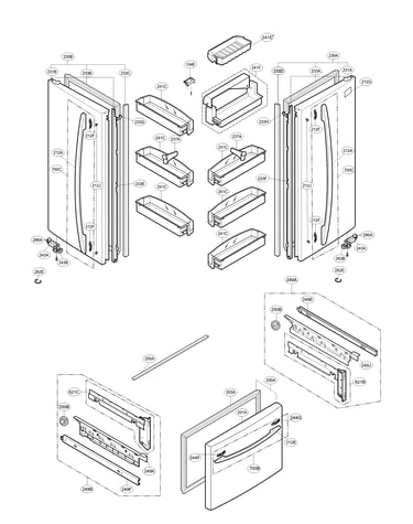 Door parts