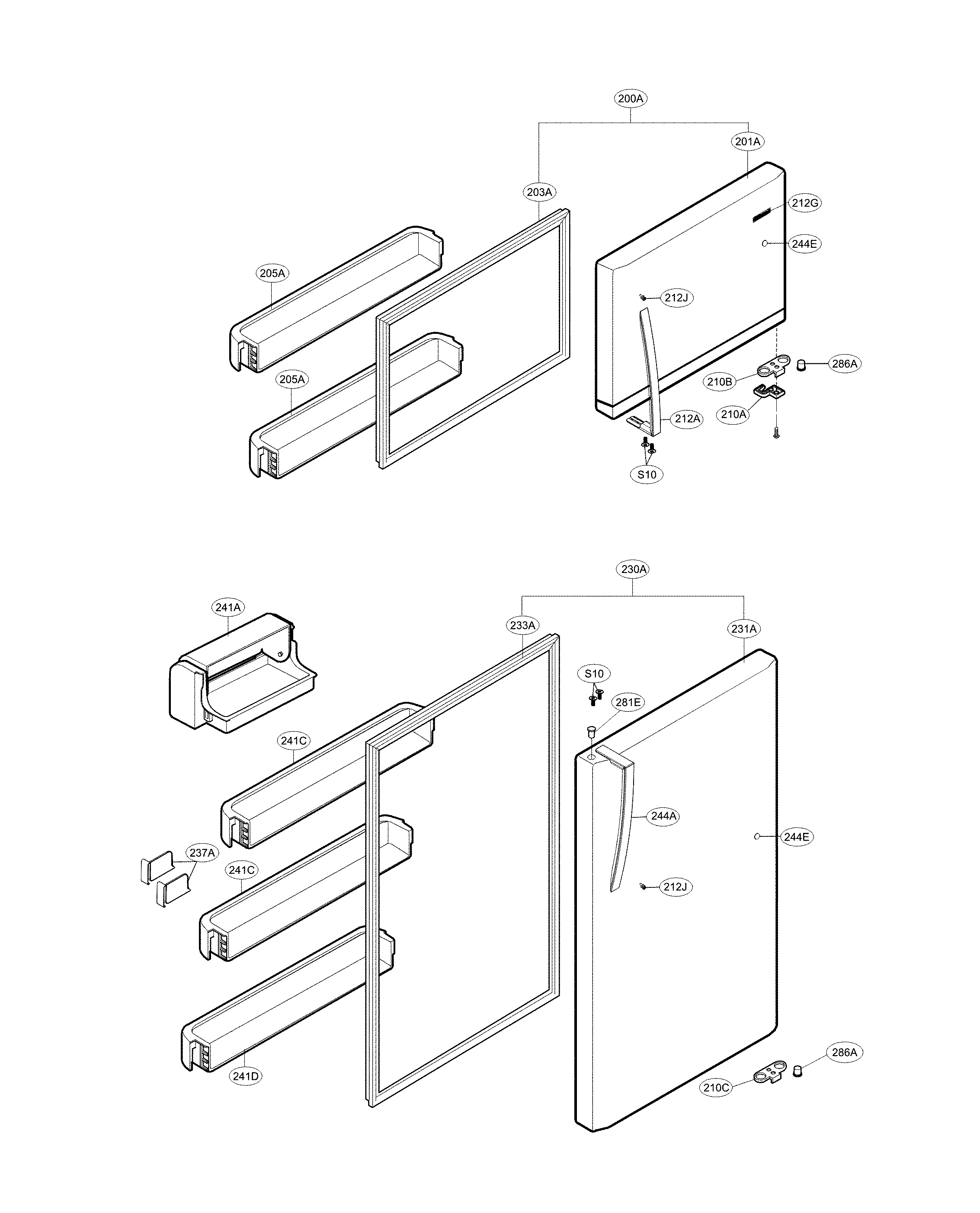 Door parts