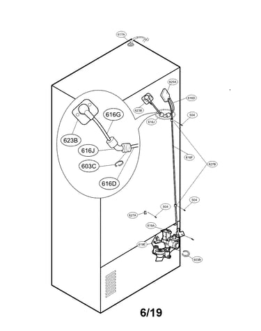 Valve and water parts