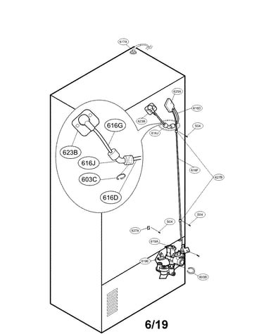 Valve and water parts