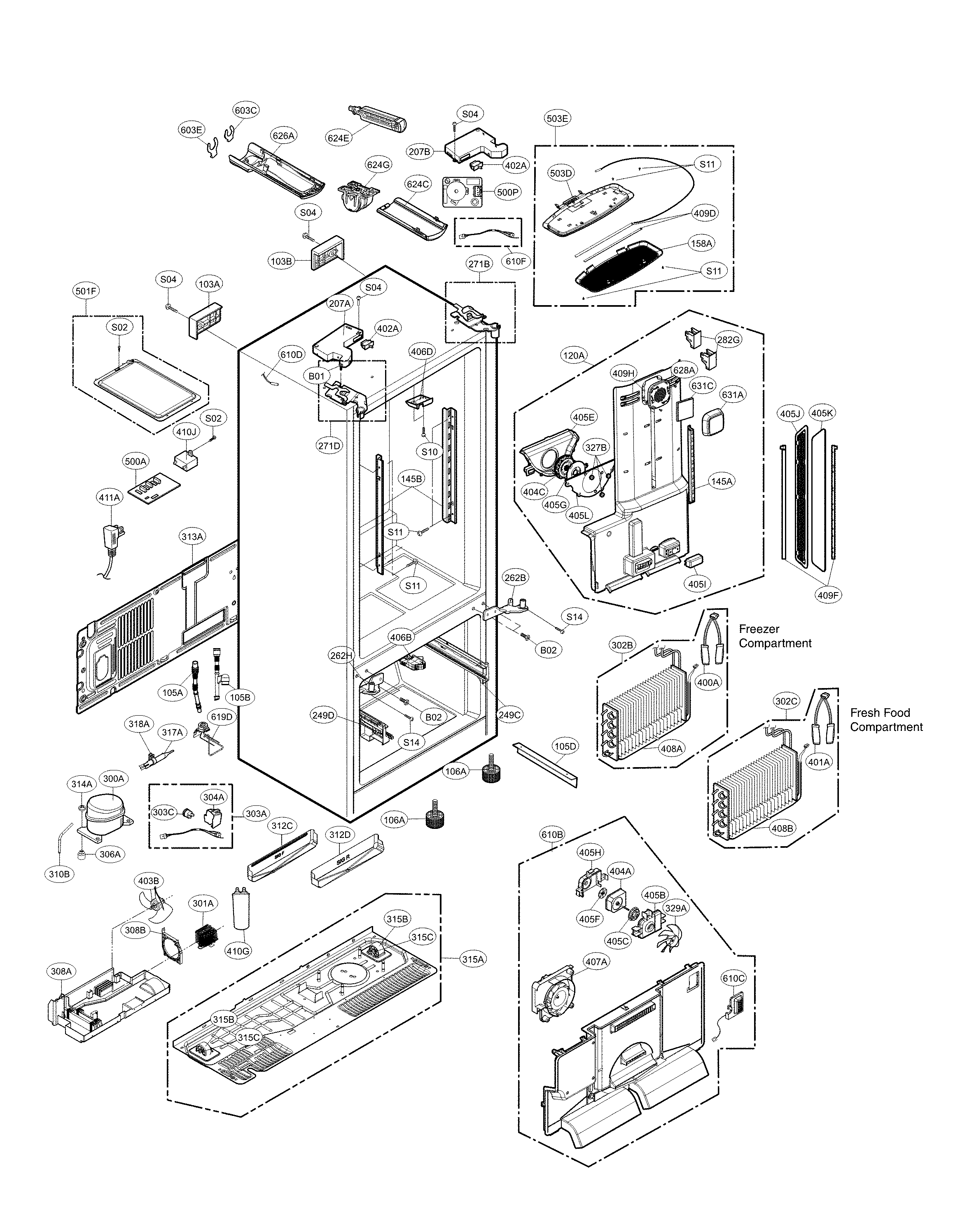 CASE PARTS