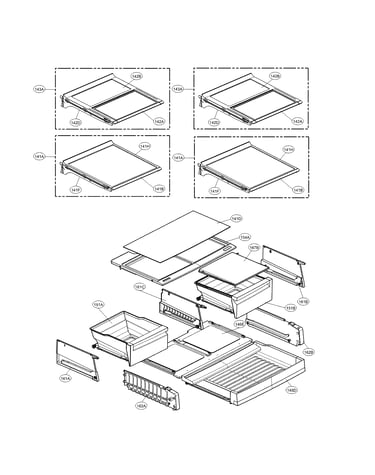 Refrigerator parts