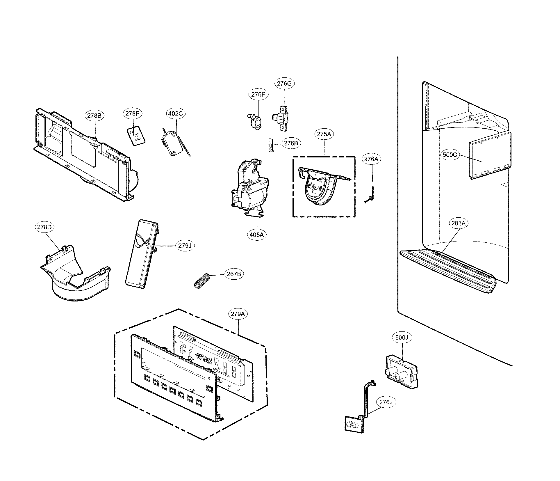 Dispenser parts