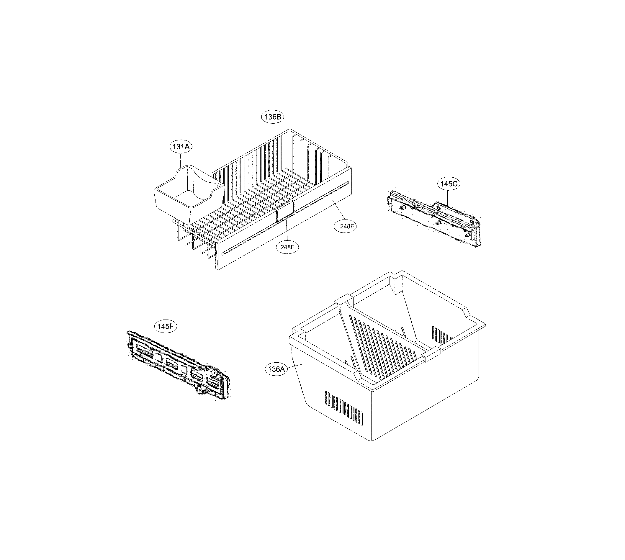 Freezer parts