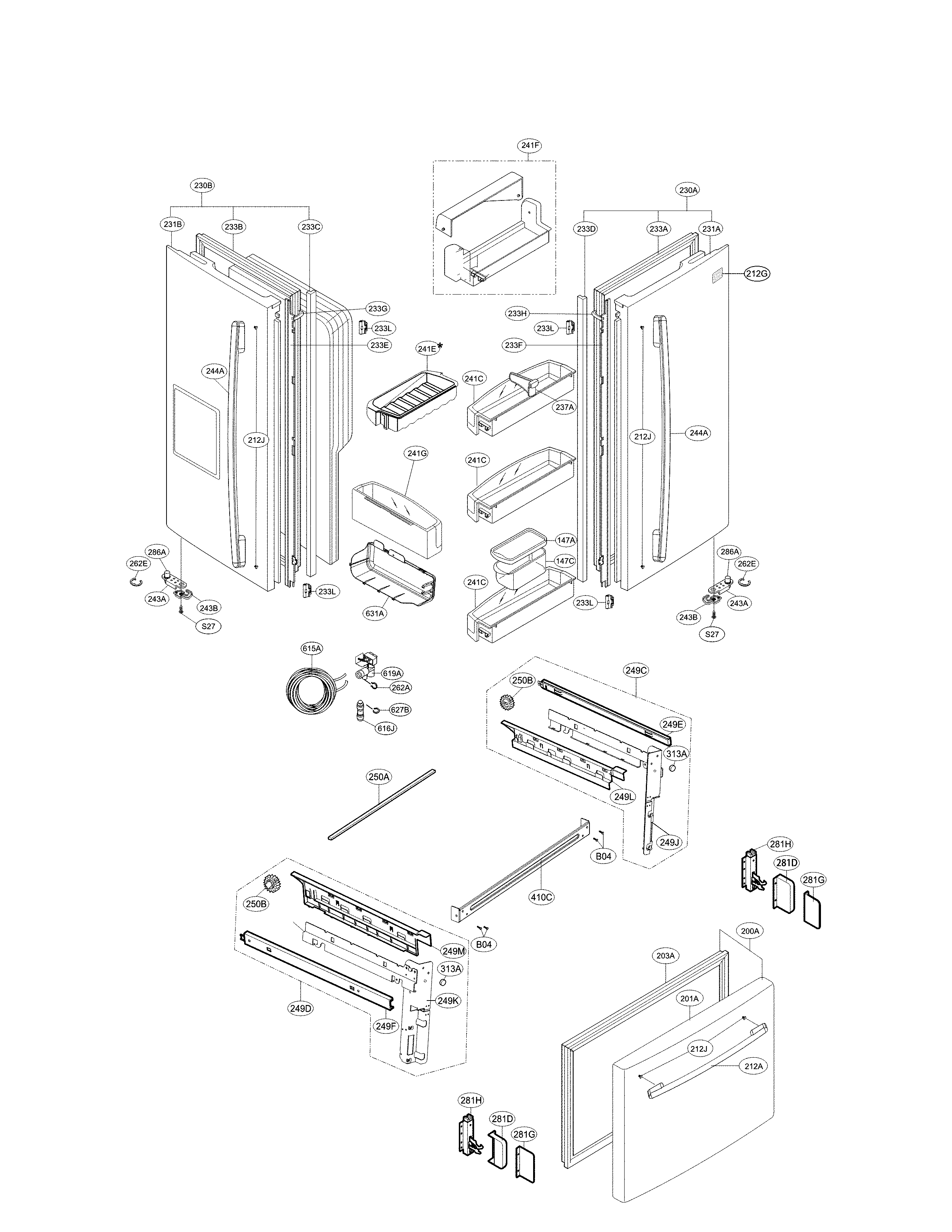 Door parts