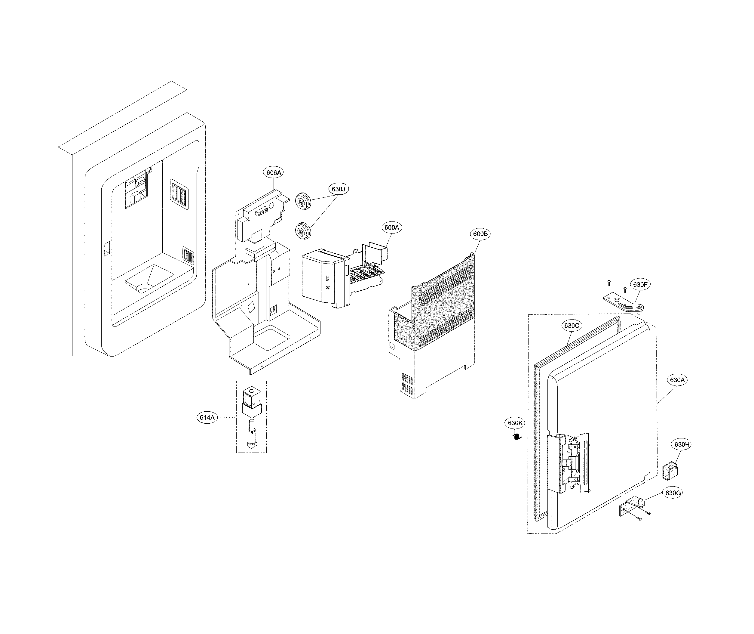 Ice maker parts