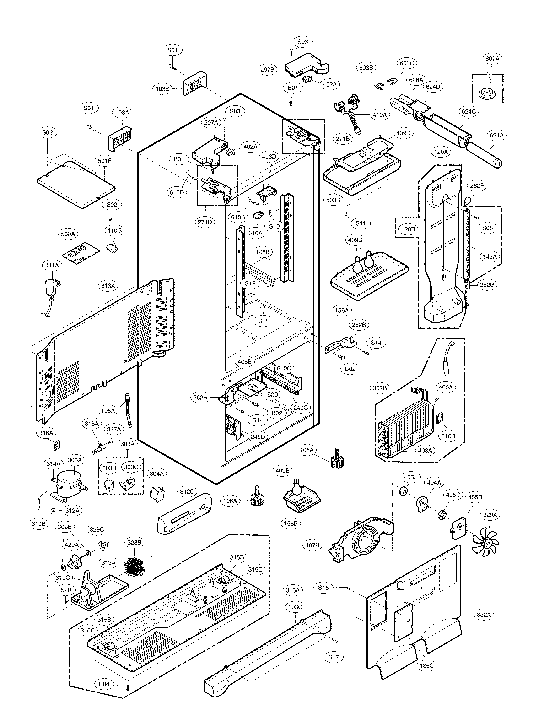Case parts