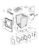 Cabinet and door parts