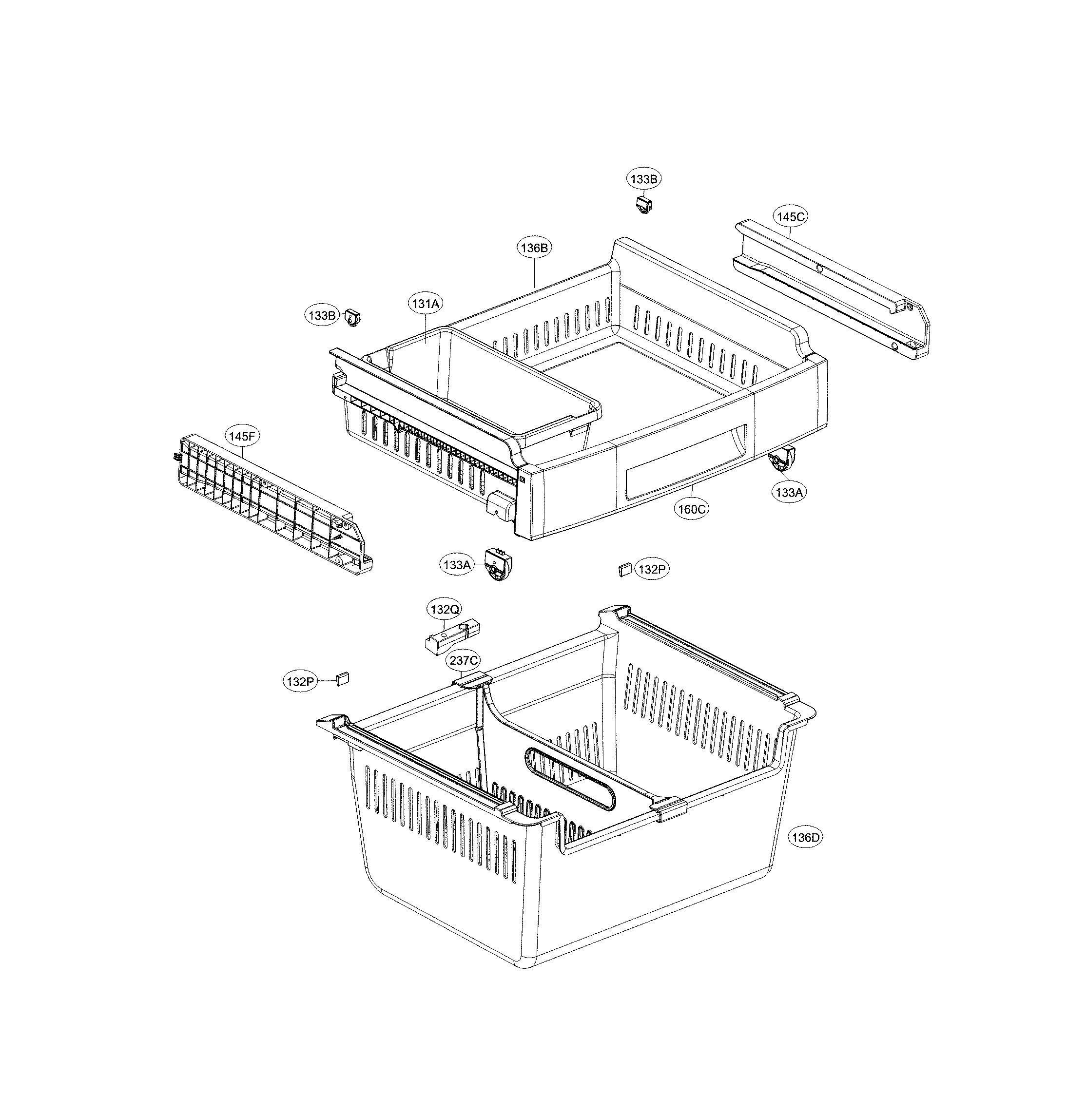 Freezer parts