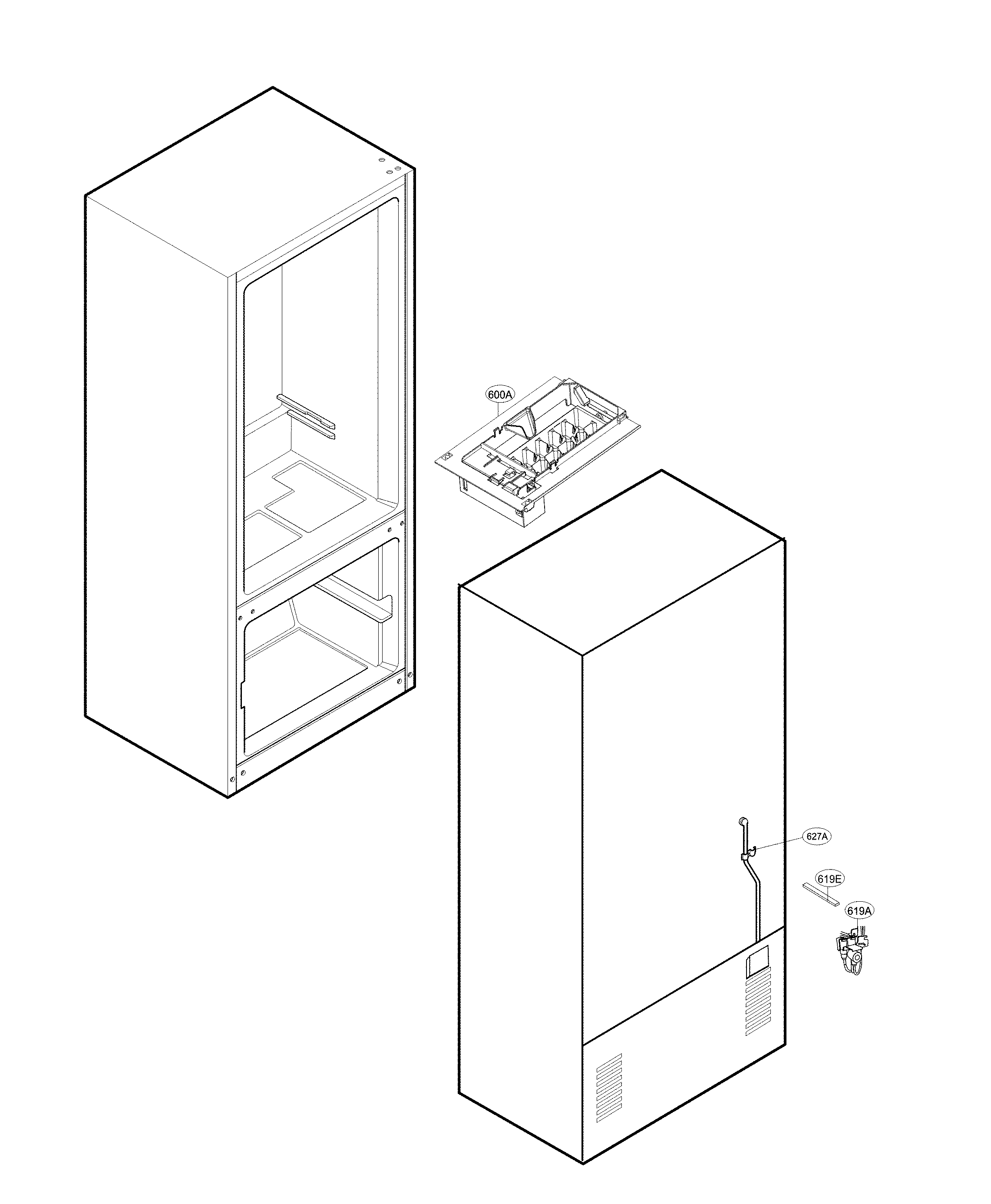 Ice maker parts