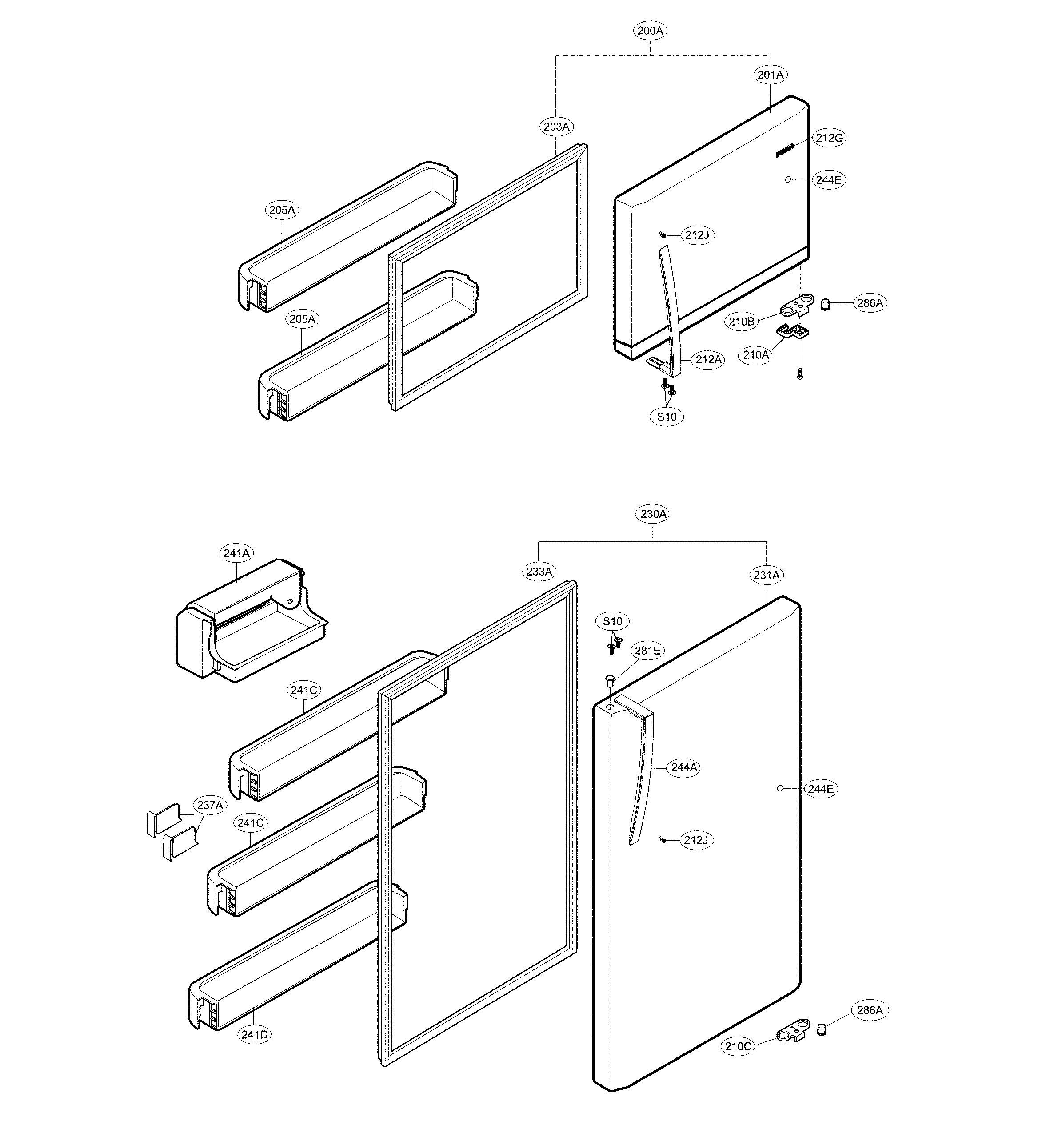 Door parts