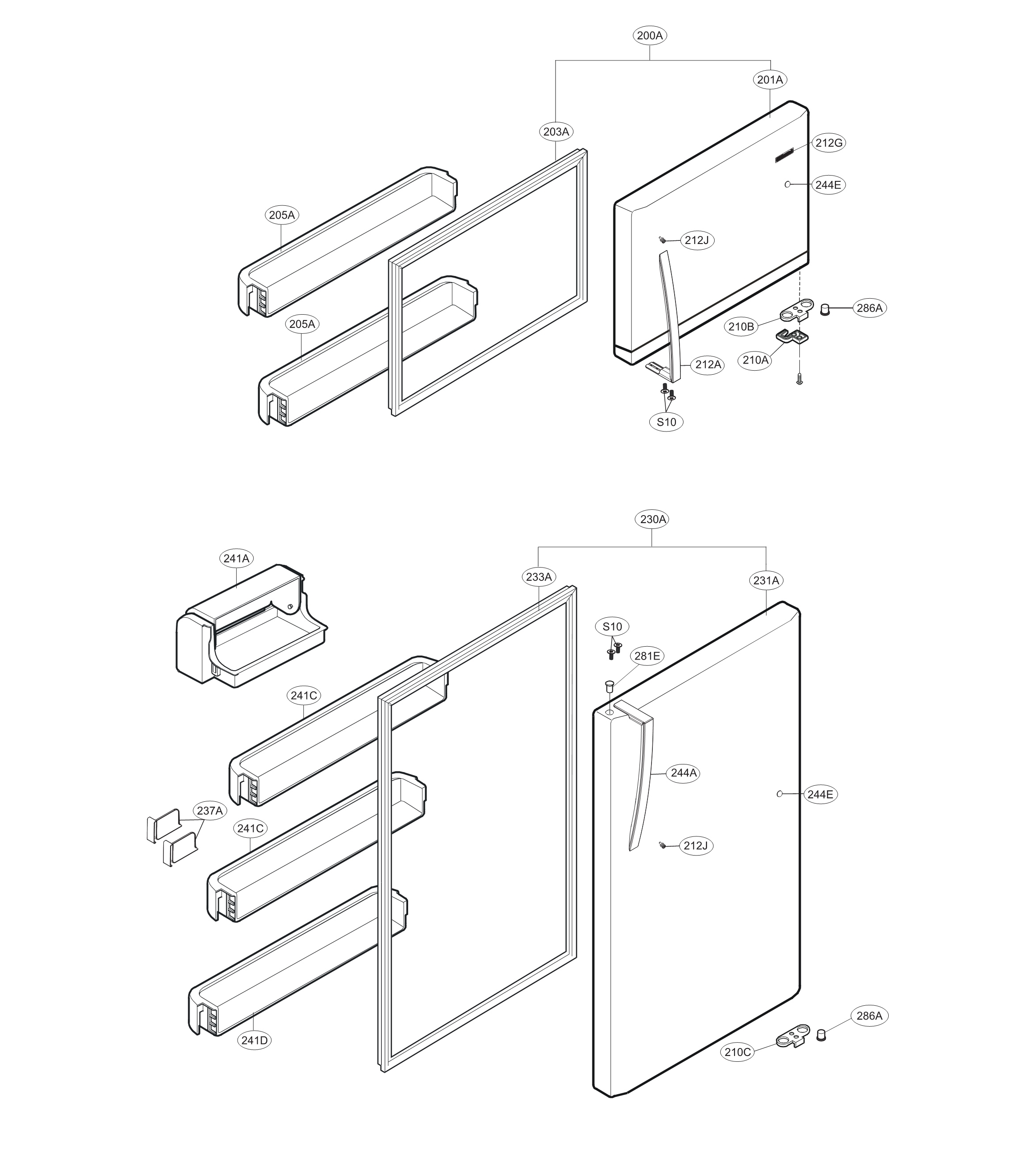 Door parts
