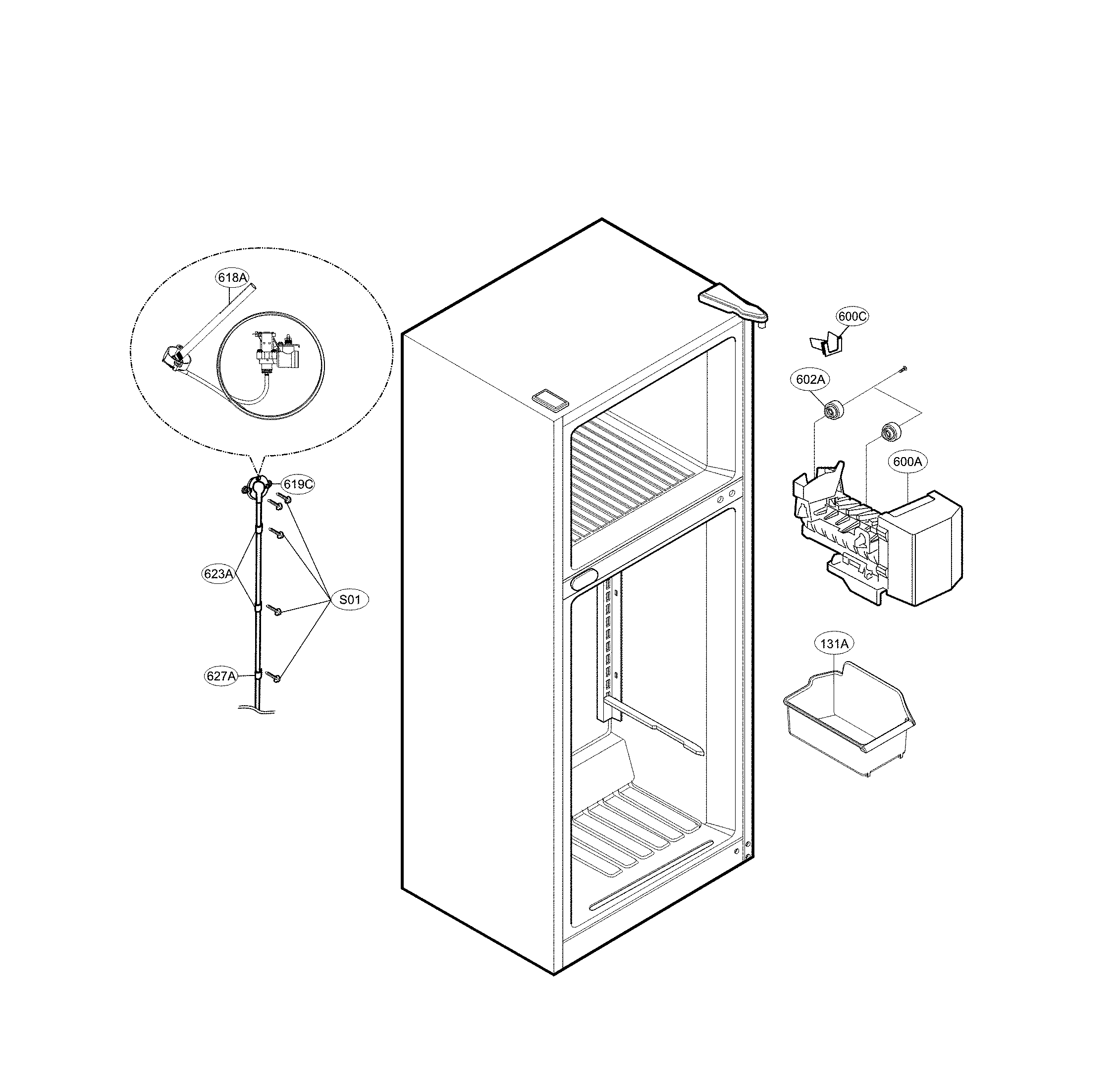 Ice maker parts
