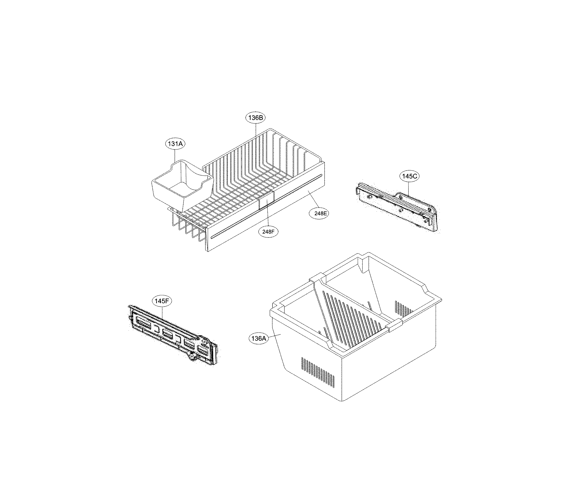 Freezer parts