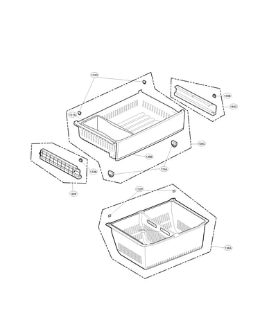Freezer parts