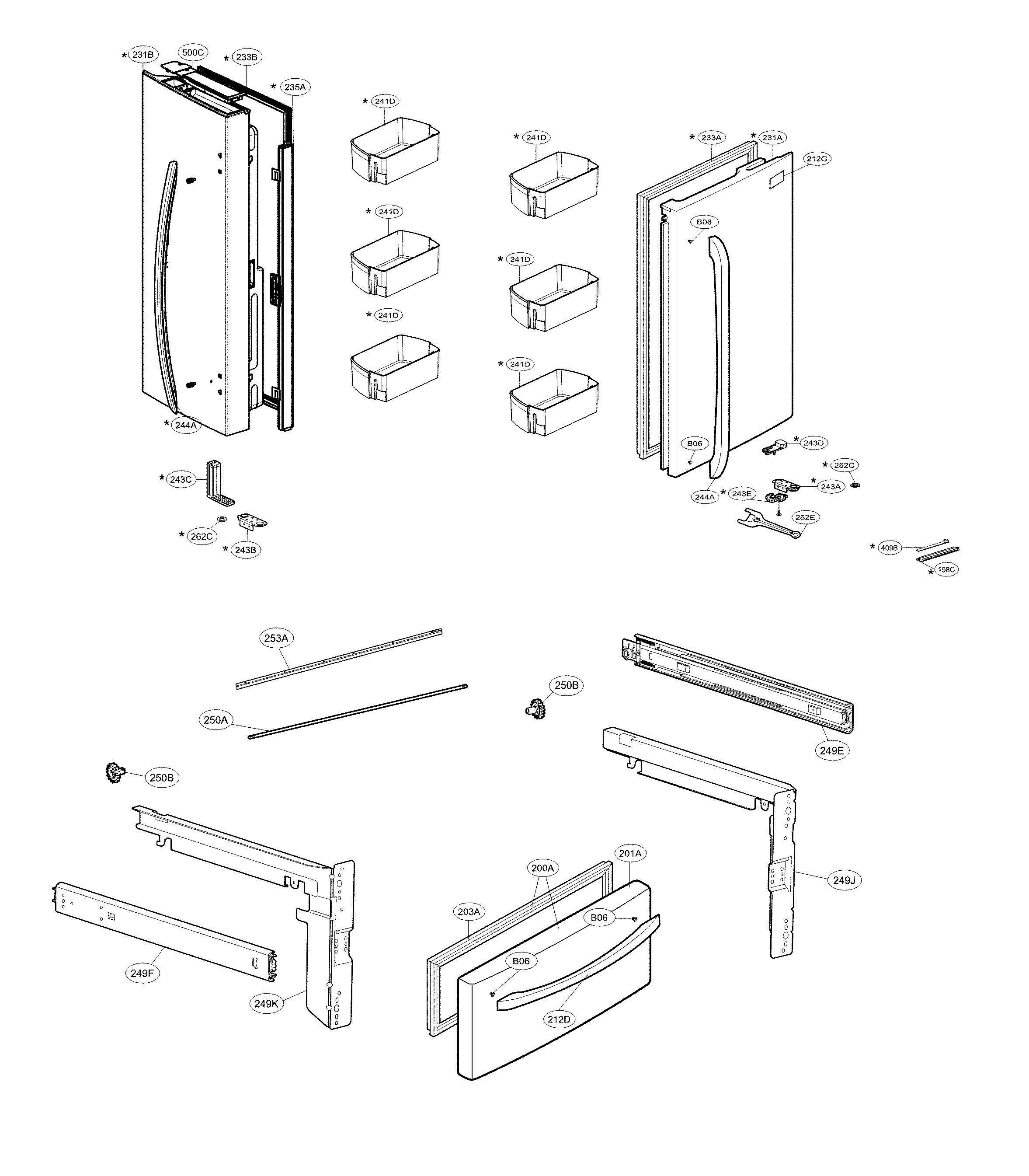 Door parts