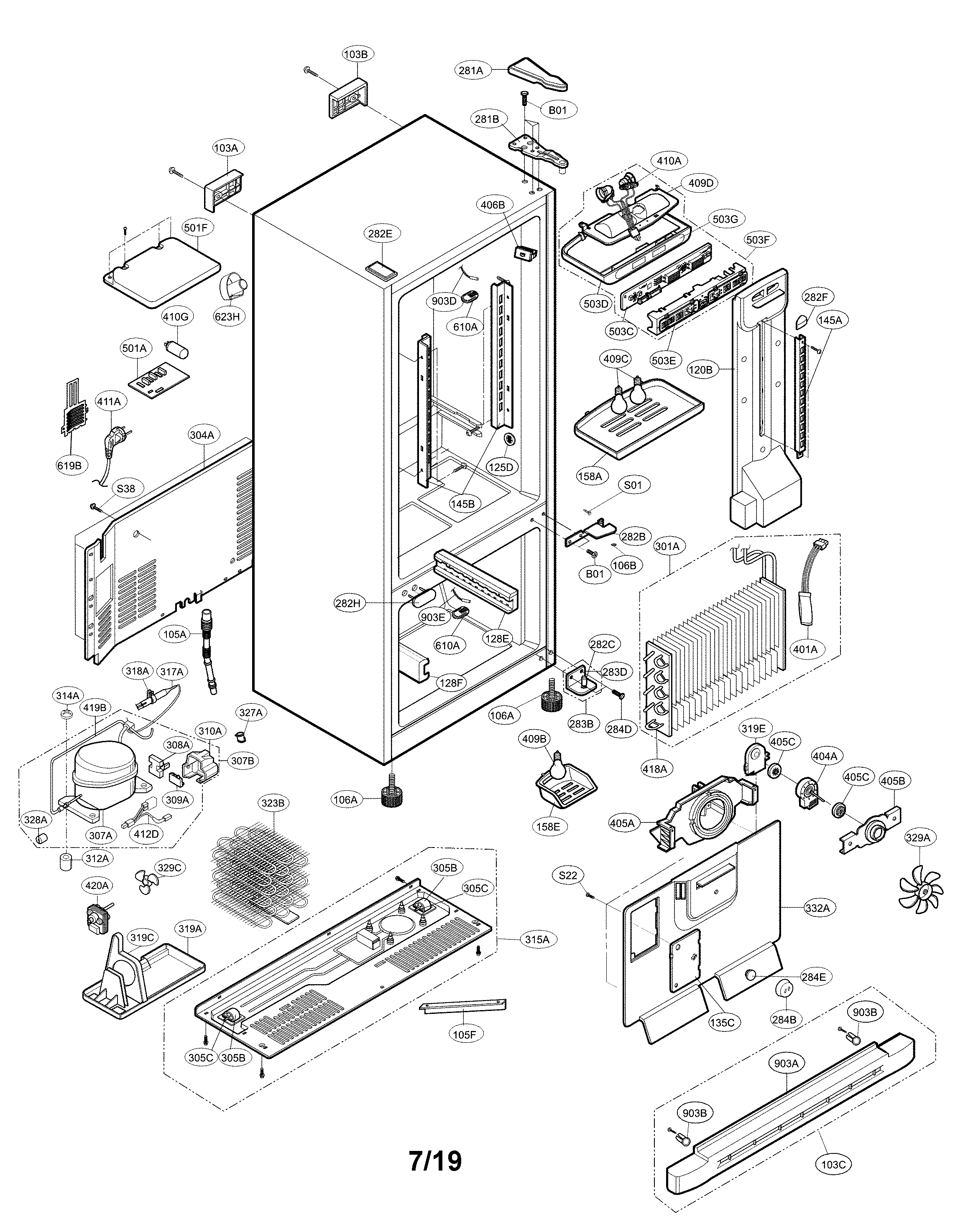 Case parts