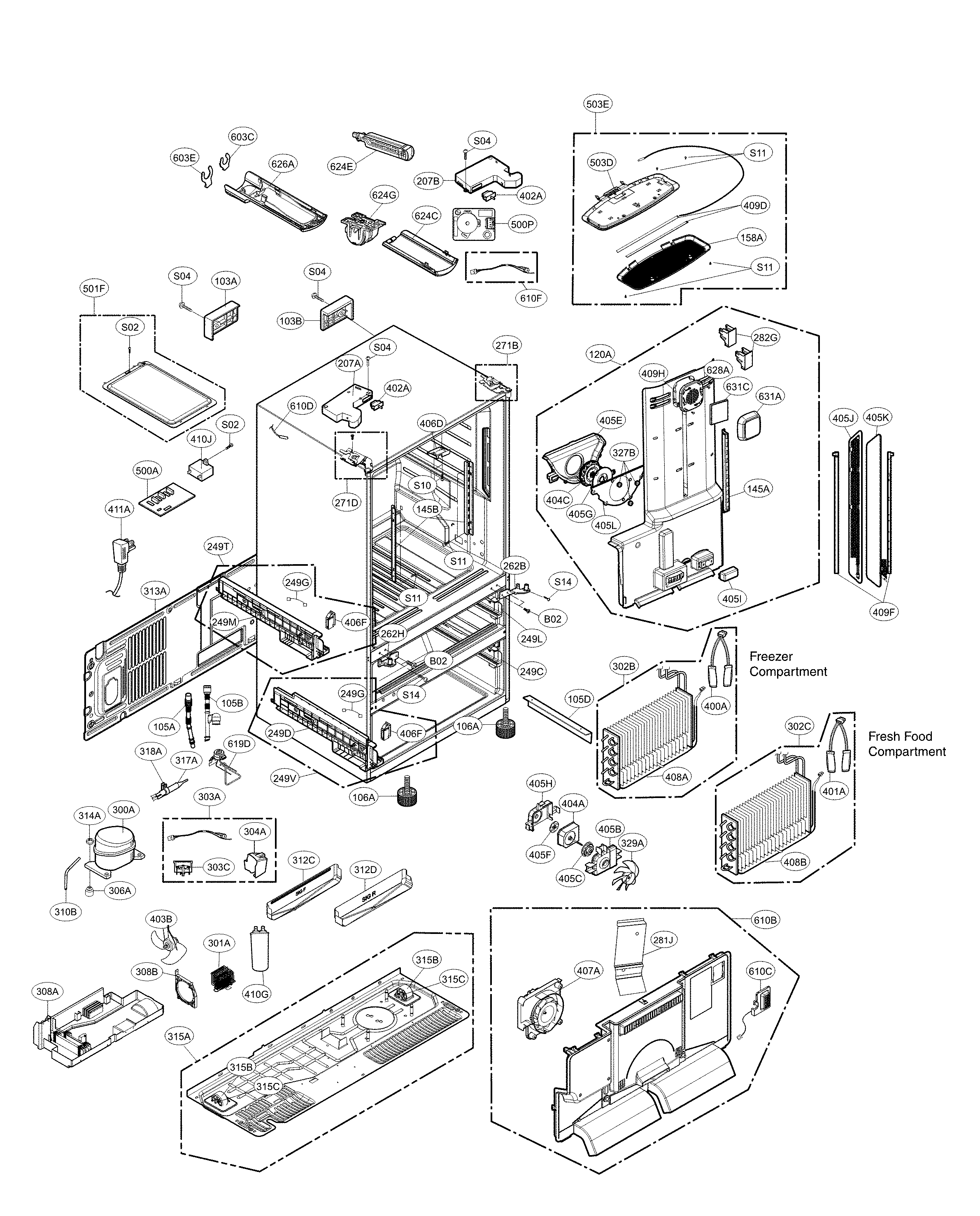 Case parts