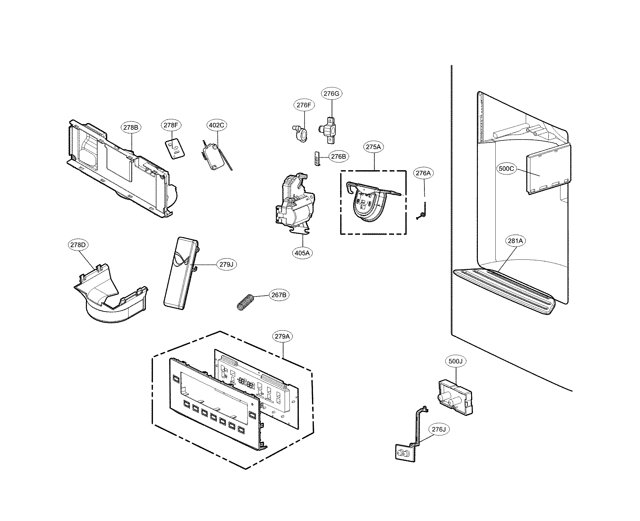 Dispenser parts