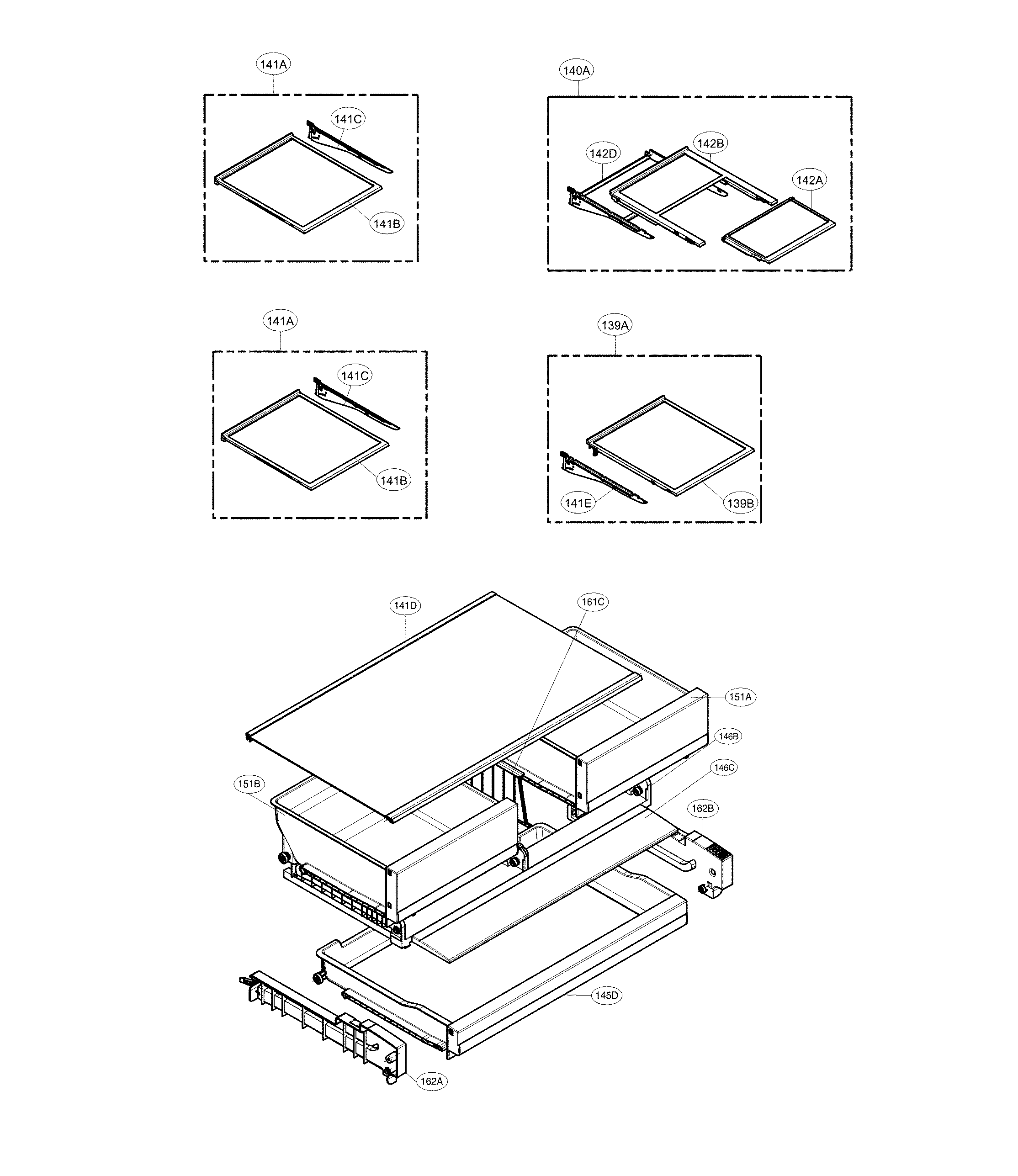 Refrigerator parts