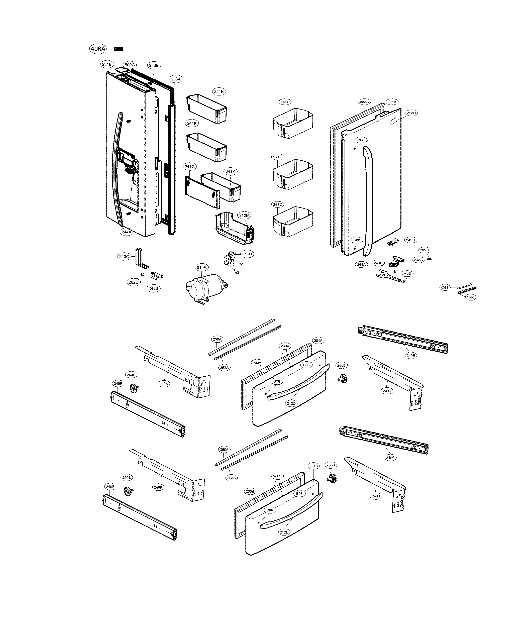 Door parts