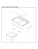 Crisper shelf& accessories
