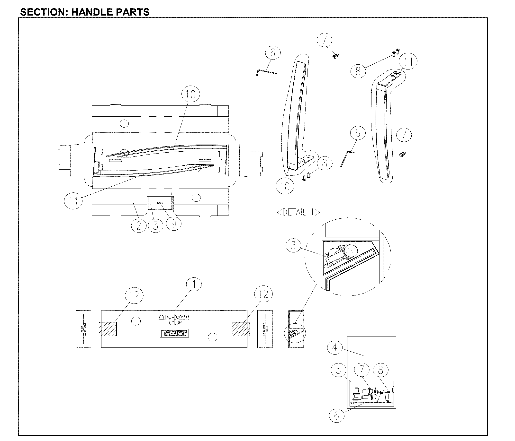 Handle parts