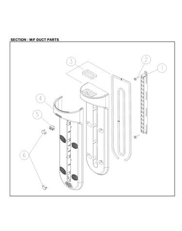 M/f duct parts