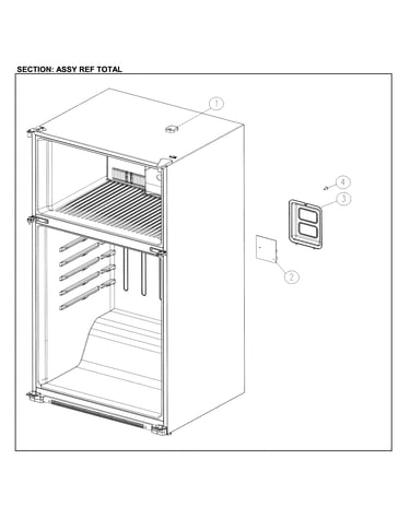 Refrigerator assy