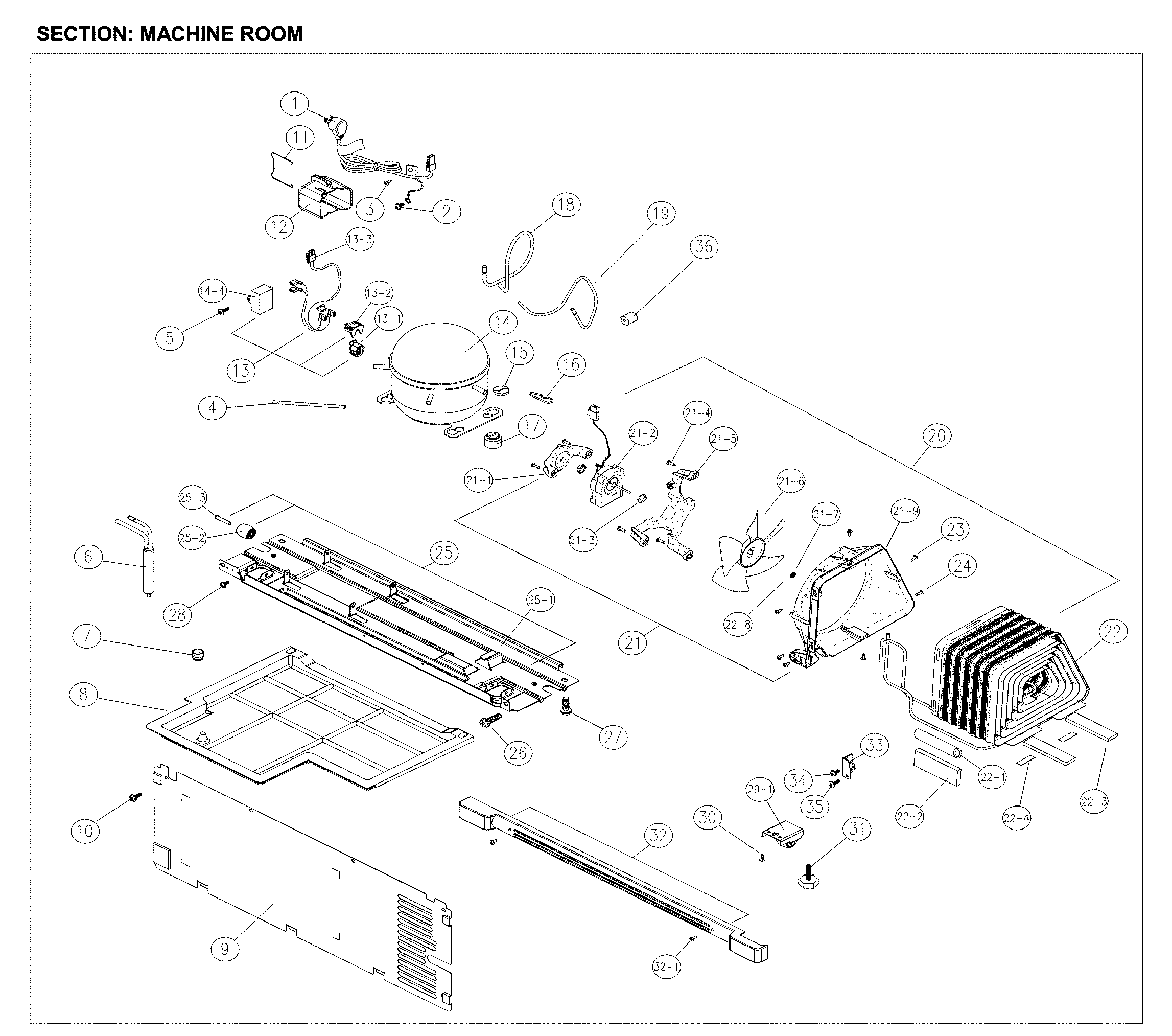 Machine parts