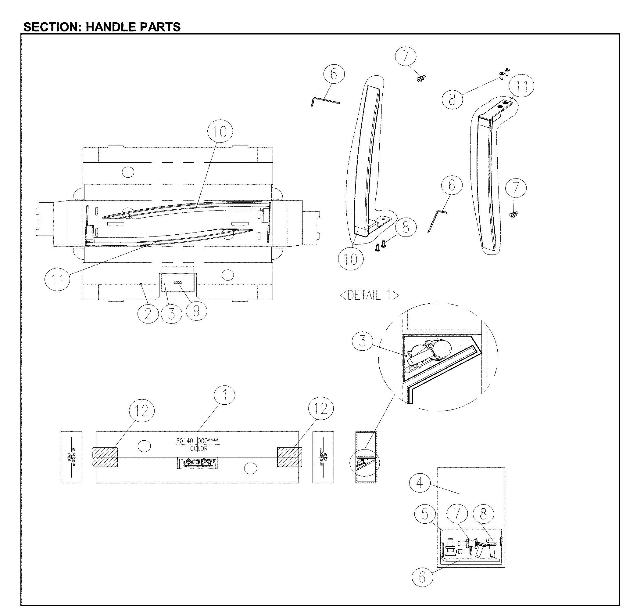 Handle parts
