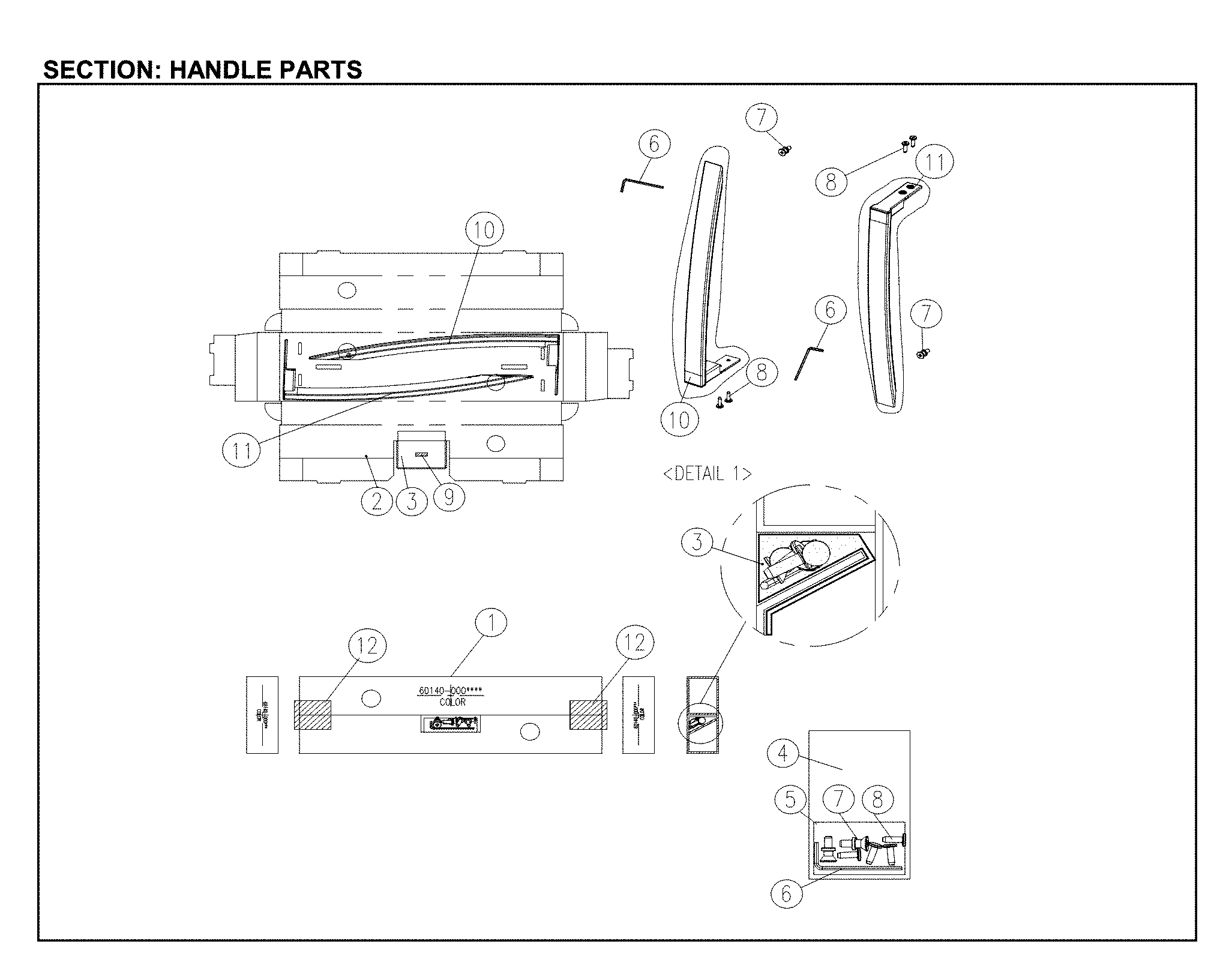 Handle parts