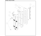 Kenmore 11161219613 m/f duct parts diagram